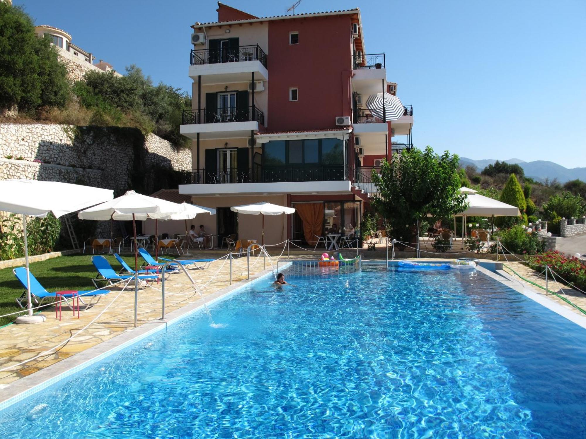 Aparthotel Katerina Lefkada Vasiliki Exterior foto