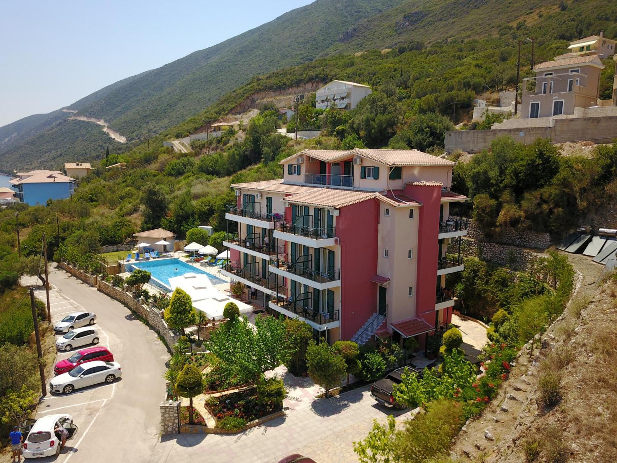 Aparthotel Katerina Lefkada Vasiliki Exterior foto